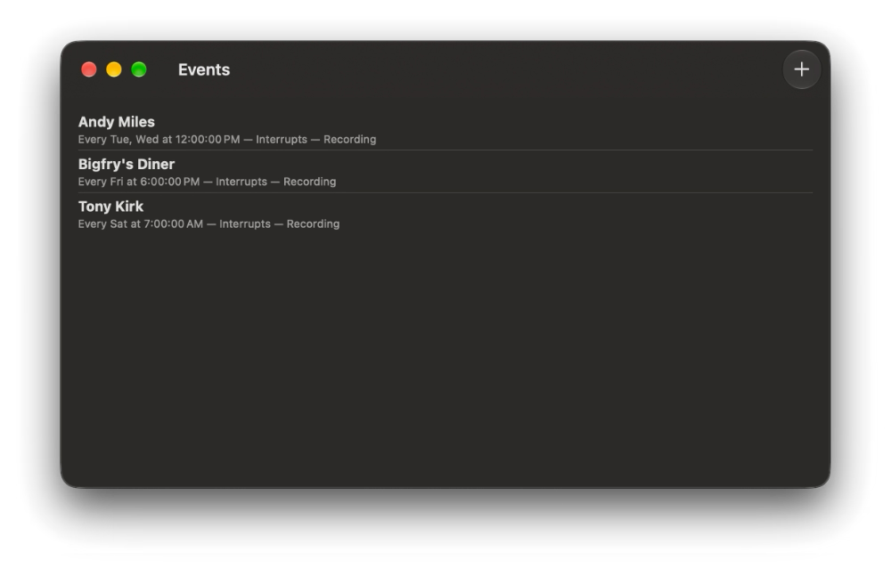 Events