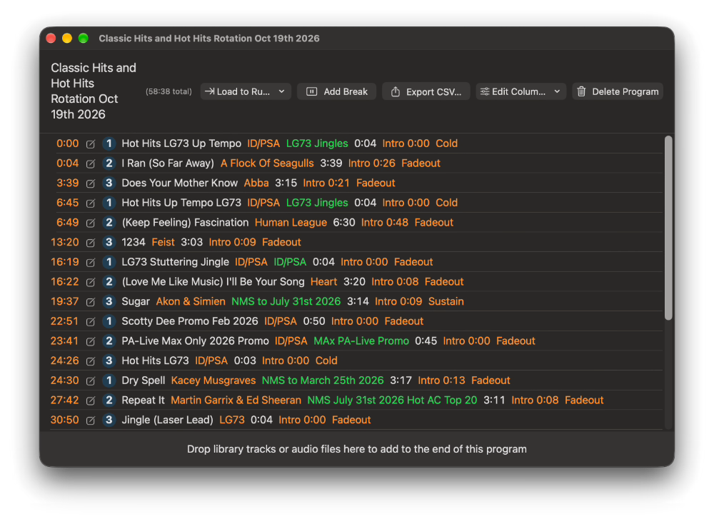 Generated Playlist