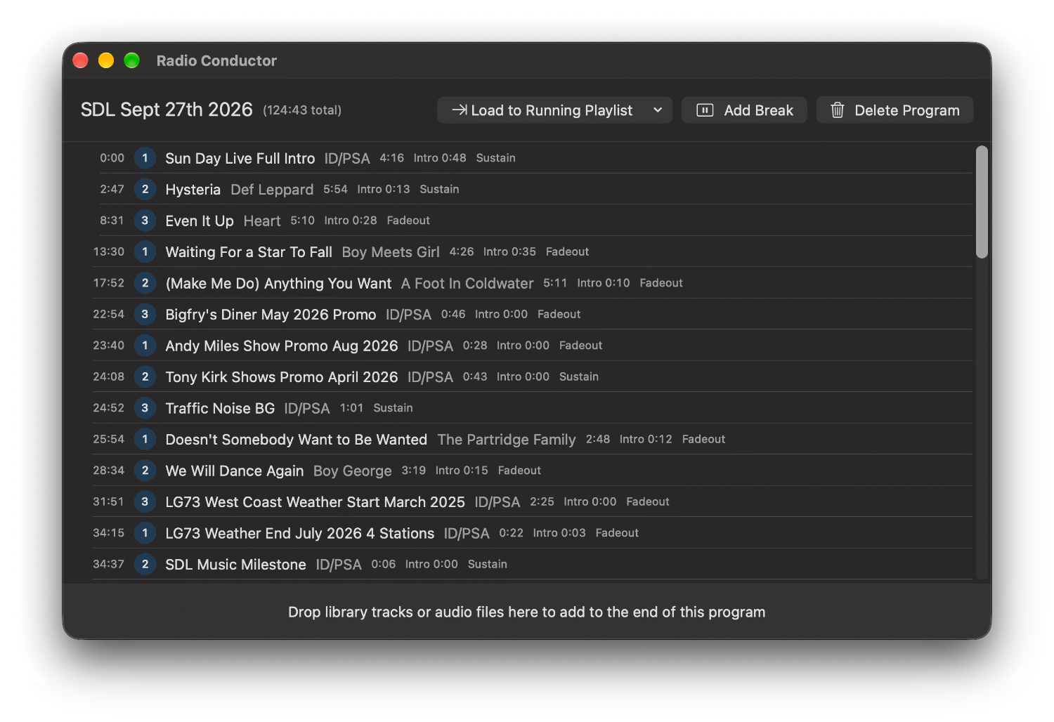 Playlist Editor