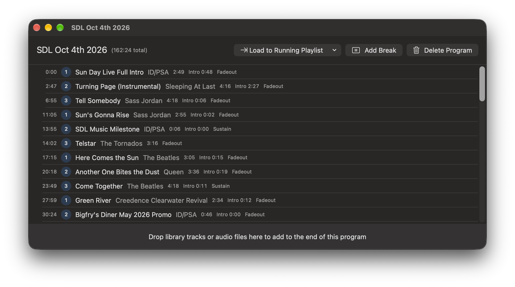 Playlist Editor